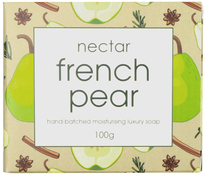 nectar French Pear Soap Bar 100g